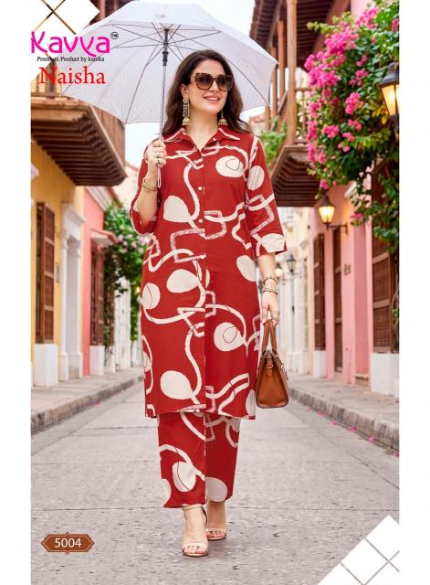 Kavya naisha vol-5 coord set wholesale clothing website